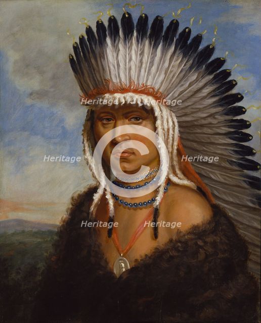Petelesharro (Generous Chief), ca. 1822. Creator: Unknown.