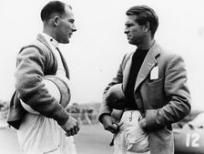 Peter Collins with Stirling Moss