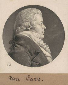Peter Carr, 1808. Creator: Charles Balthazar Julien Févret de Saint-Mémin