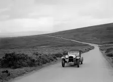 Peter Clark's HRG, winner of a silver award at the MCC Torquay Rally, July 1937. Artist: Bill Brunell