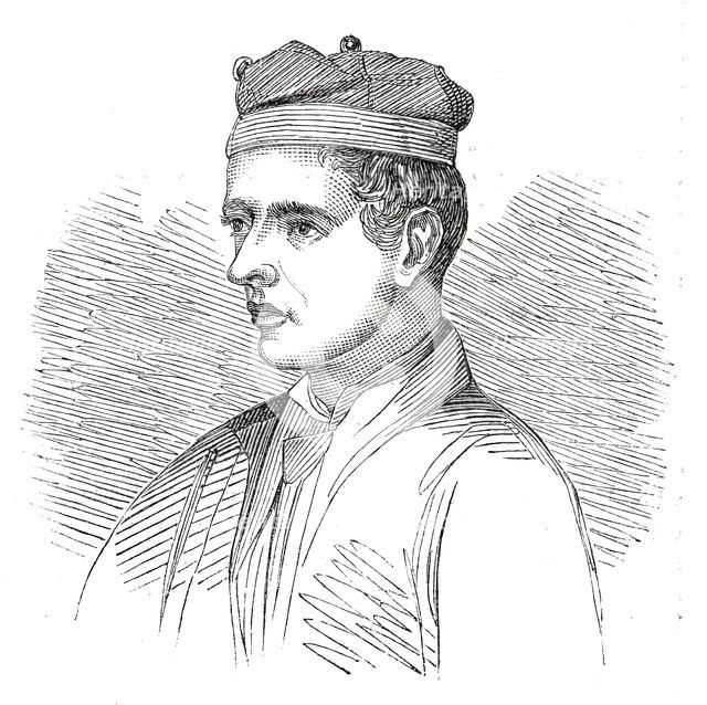 Peter Cunningham, of the English Battalion, 1860. Creator: Unknown.