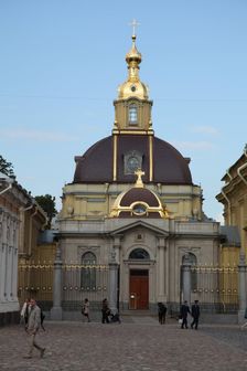 Peter and Paul Cathedral, St Petersburg, Russia, 2011. Creator: Sheldon Marshall