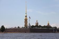 Peter and Paul Fortress, St Petersburg, Russia, 2011. Artist: Sheldon Marshall