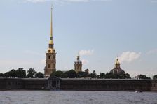 Peter and Paul Fortress, St Petersburg, Russia, 2011. Artist: Sheldon Marshall