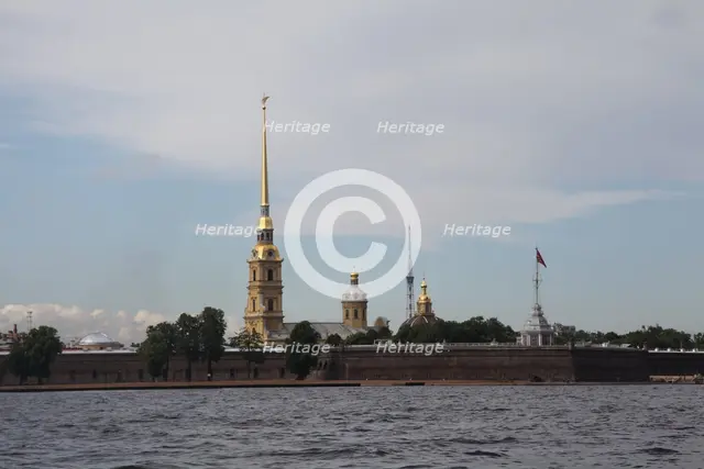 Peter and Paul Fortress, St Petersburg, Russia, 2011. Creator: Sheldon Marshall.