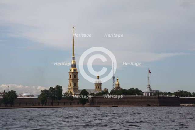 Peter and Paul Fortress, St Petersburg, Russia, 2011. Creator: Sheldon Marshall.
