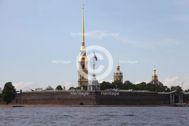 Peter and Paul Fortress, St Petersburg, Russia, 2011. Creator: Sheldon Marshall.
