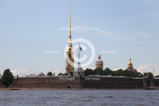 Peter and Paul Fortress, St Petersburg, Russia, 2011. Creator: Sheldon Marshall.