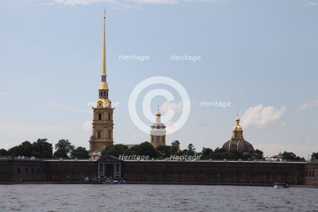 Peter and Paul Fortress, St Petersburg, Russia, 2011. Creator: Sheldon Marshall.