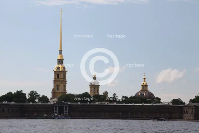 Peter and Paul Fortress, St Petersburg, Russia, 2011. Creator: Sheldon Marshall.