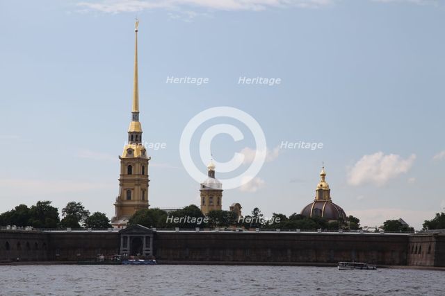 Peter and Paul Fortress, St Petersburg, Russia, 2011. Creator: Sheldon Marshall.
