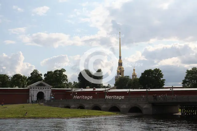Peter and Paul Fortress, St Petersburg, Russia, 2011. Creator: Sheldon Marshall.