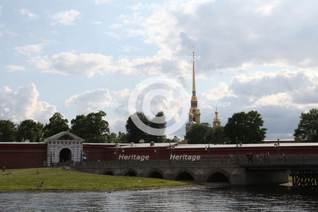 Peter and Paul Fortress, St Petersburg, Russia, 2011. Creator: Sheldon Marshall.