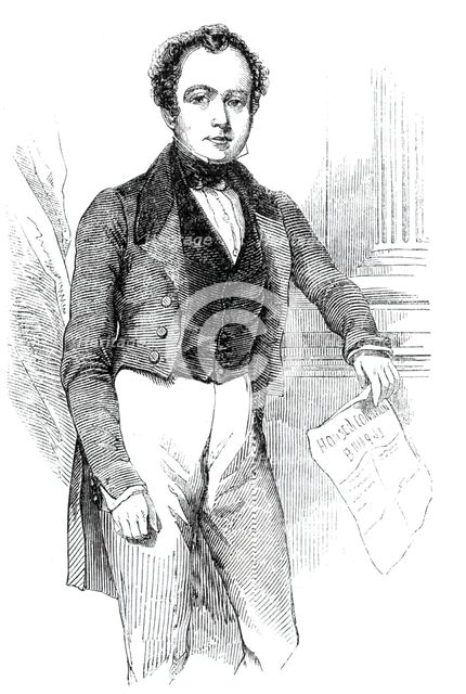 Peter Borthwick MP, 1843. Creator: Unknown.