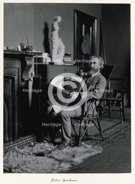 Peter Graham, RA, c1889-1891. Creator: Ralph W Robinson.