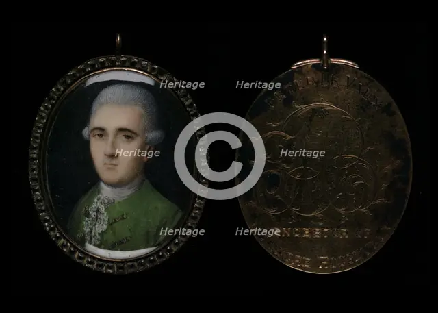 Peter De Vaux, late 18th century.  Creator: Henry Benbridge.