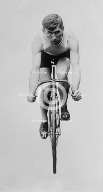 Peter Drobach [on bike] 12/5/12, 1912. Creator: Bain News Service.