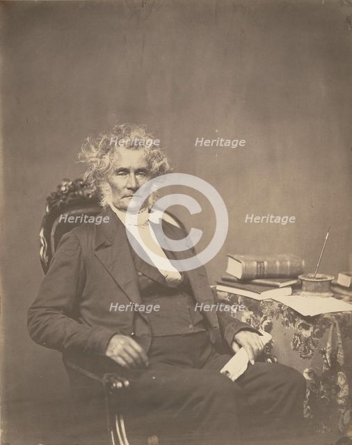 Peter Force, ca. 1858. Creator: Mathew Brady.