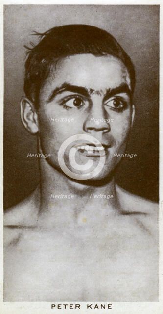 Peter Kane, British boxer, 1938. Artist: Unknown