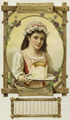 Peter Kennedy, baker and confectioner. Dublin, 1895. Creator: Anonymous