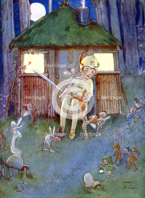 'Peter Kept Watch', (1923).Artist: Hodder & Stoughton Ltd