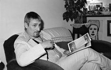 Peter King, At home, London, 1985. Creator: Brian O'Connor