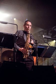 Peter King, Brecon Jazz Festival, Powys, Wales, August 2006. Artist: Brian O'Connor