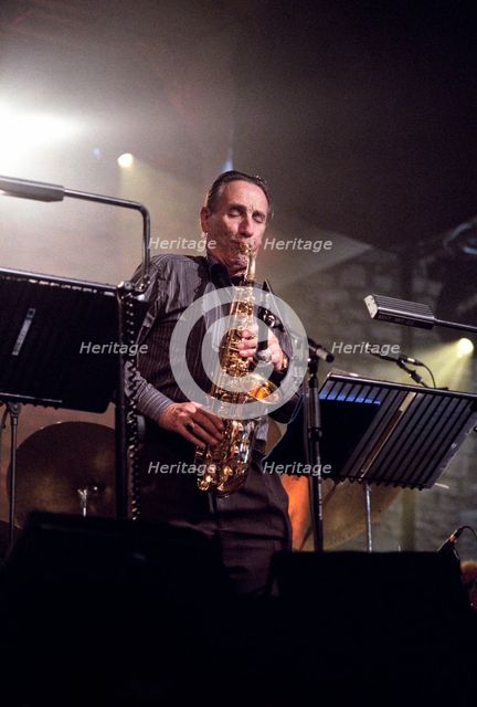 Peter King, Brecon Jazz Festival, Powys, Wales, August 2006.  Artist: Brian O'Connor.