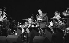 Peter King, Don Weller Big Band, Gardner Centre, Brighton , May 1996. Creator: Brian O'Connor
