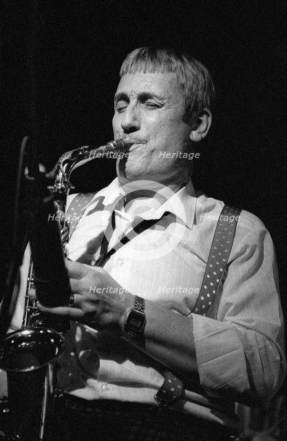 Peter King, Ronnie Scott's, London, Sep 1989. Creator: Brian O'Connor.