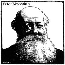 Peter Kropotkin, Russian anarchist, c1920