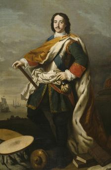Peter I, 1672-1725, Emperor of Russia, c1710. Creator: Jacopo Amigoni