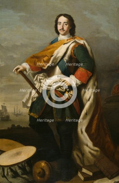 Peter I, 1672-1725, Emperor of Russia, c1710. Creator: Jacopo Amigoni.