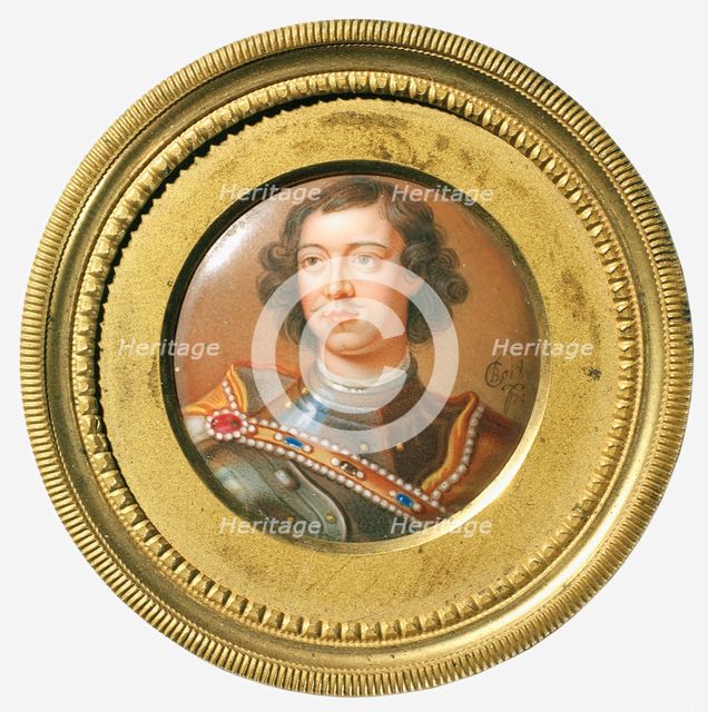 Peter I the Great (1672-1725), Tsar of Russia, c17th century. Creator: Charles Boit.