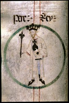 Peter I el de Huesca (1068-1104), king of Aragón and Pamplona, son of King Sancho Ramiro I and …