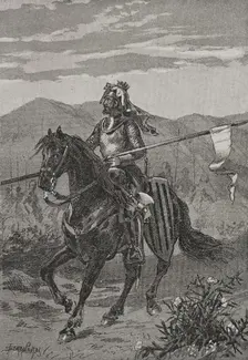 Peter III of Aragon (1240-1285), so-called "the Great", 1890. Creator: Joan Serra y Pausas