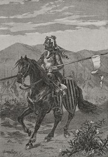 Peter III of Aragon (1240-1285), so-called "the Great", 1890. Creator: Joan Serra y Pausas