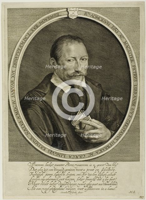 Peter Isbrandt, n.d. Creator: Cornelis de Visscher.