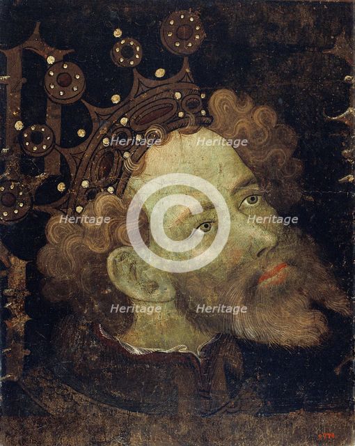 Peter IV (1319-1387), King of Aragon. Artist: Mateu, Jaume (before 1402-after 1452)