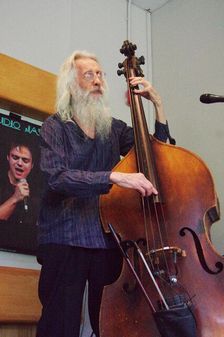 Peter Morgan, Mike Piggott’s Hot Club Trio, The Hawth, Crawley, West Sussex, 20 July 2025. Creator: Brian O'Connor