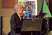 Peter Malinverni, Anais Reno Quartet, Watermill Jazz Club, Dorking, Surrey, July 2024. Creator: Brian O'Connor
