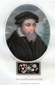 Peter Martyr 1816.Artist: J Chapman