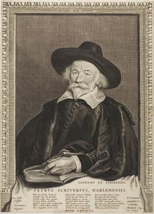 Peter Scriverius, from Quatuor Personae, 1649. Creator: Cornelis de Visscher