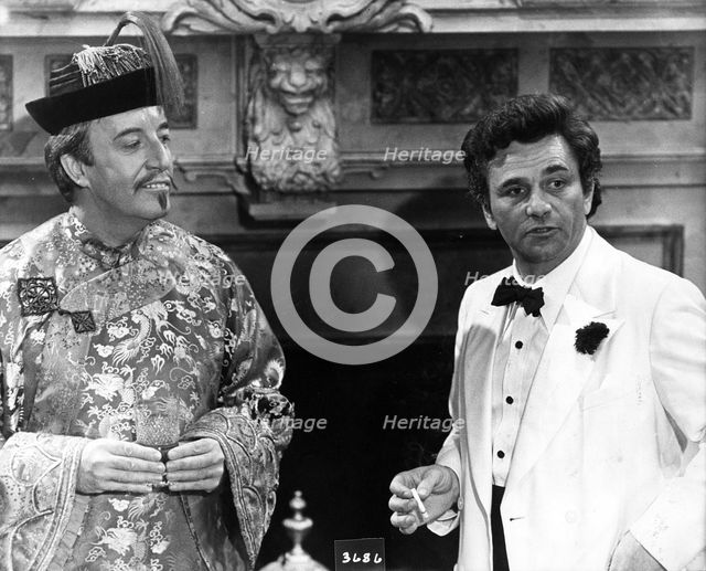 Peter Sellers and Peter Falk, 1976. Creator: Unknown.