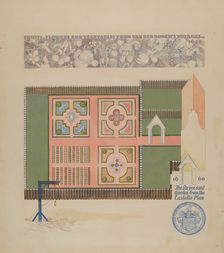 Peter Stuyvesant Garden, c. 1936. Creator: George Stonehill