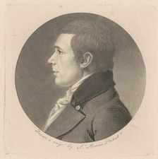 Peter Stephen DuPonceau, c. 1800. Creator: Charles Balthazar Julien Févret de Saint-Mémin