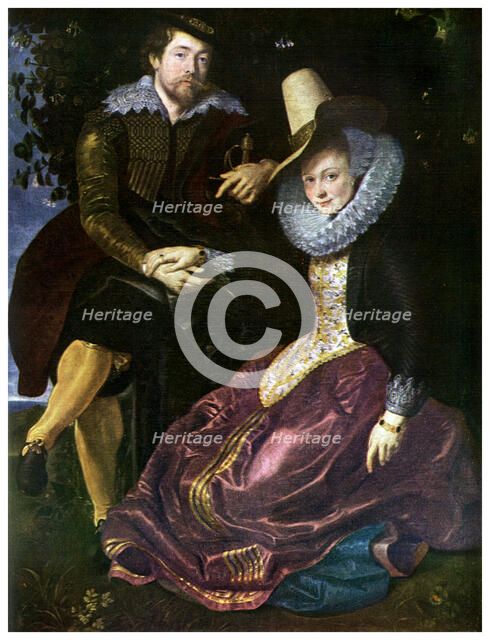 Peter Paul Rubens, Flemish Baroque artist, 1609 (1956). Artist: Unknown