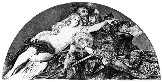 Peter Paul Rubens, Flemish Baroque artist, c1880-1882. Artist: Hans Makart