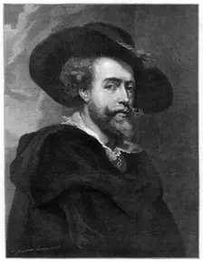 Peter Paul Rubens Flemish painter, 1877.Artist: William Biscombe Gardner