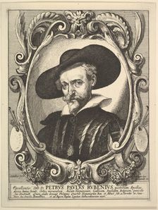 Peter Paul Rubens (Petrus Paulus Rubenius), 1625-77. Creator: Wenceslaus Hollar
